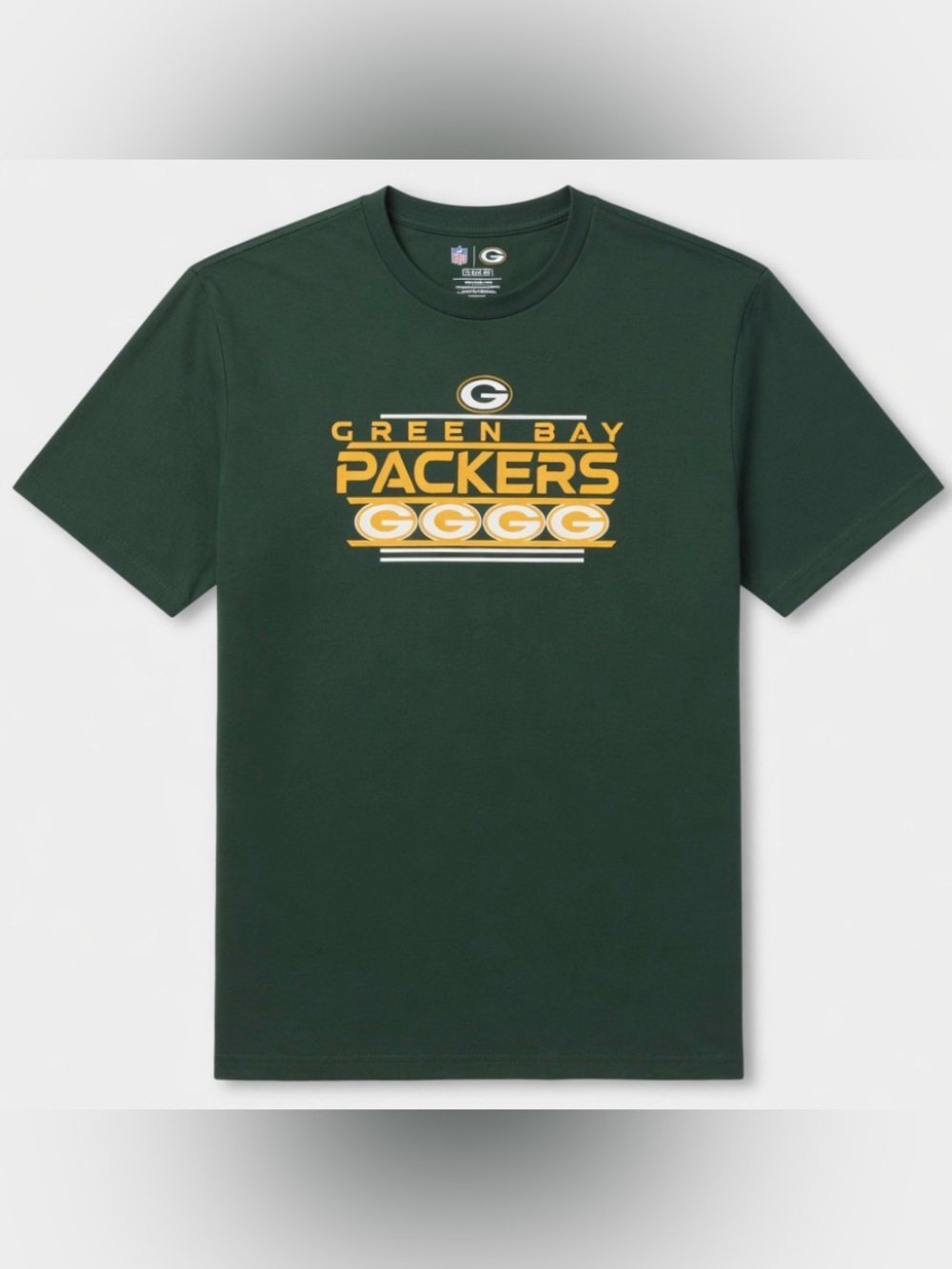 NEW Men’s Green Bay Packers 🏈 Super Soft Sleepwear Pajama Top T-Shirt 3XL XXXL